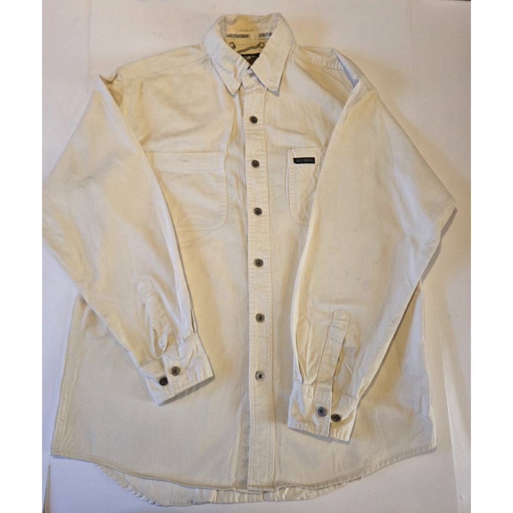 Harley Davidson Button Up Shirt Vintage American Eagle Embroider